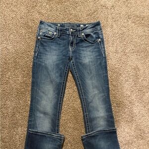 Miss Me Dark Blue Boot Cut Jeans